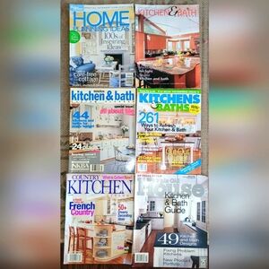 Kitchen & Bath Renovation Idea Magazines